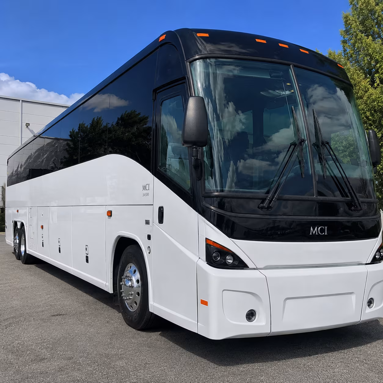charter buses for downey corporate events and employee shuttles