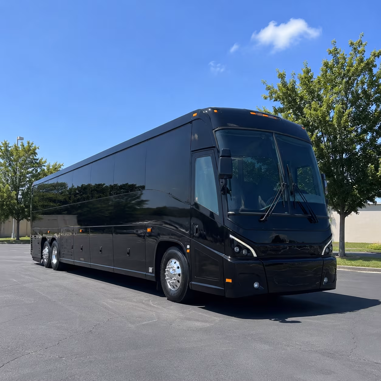 downey 56 passenger charter bus