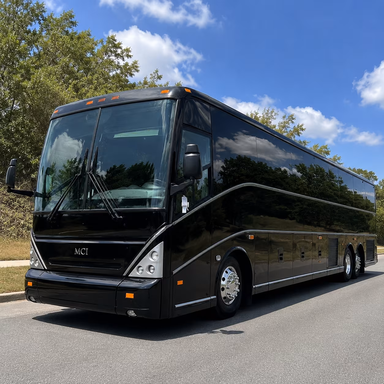 downey bus rental service area