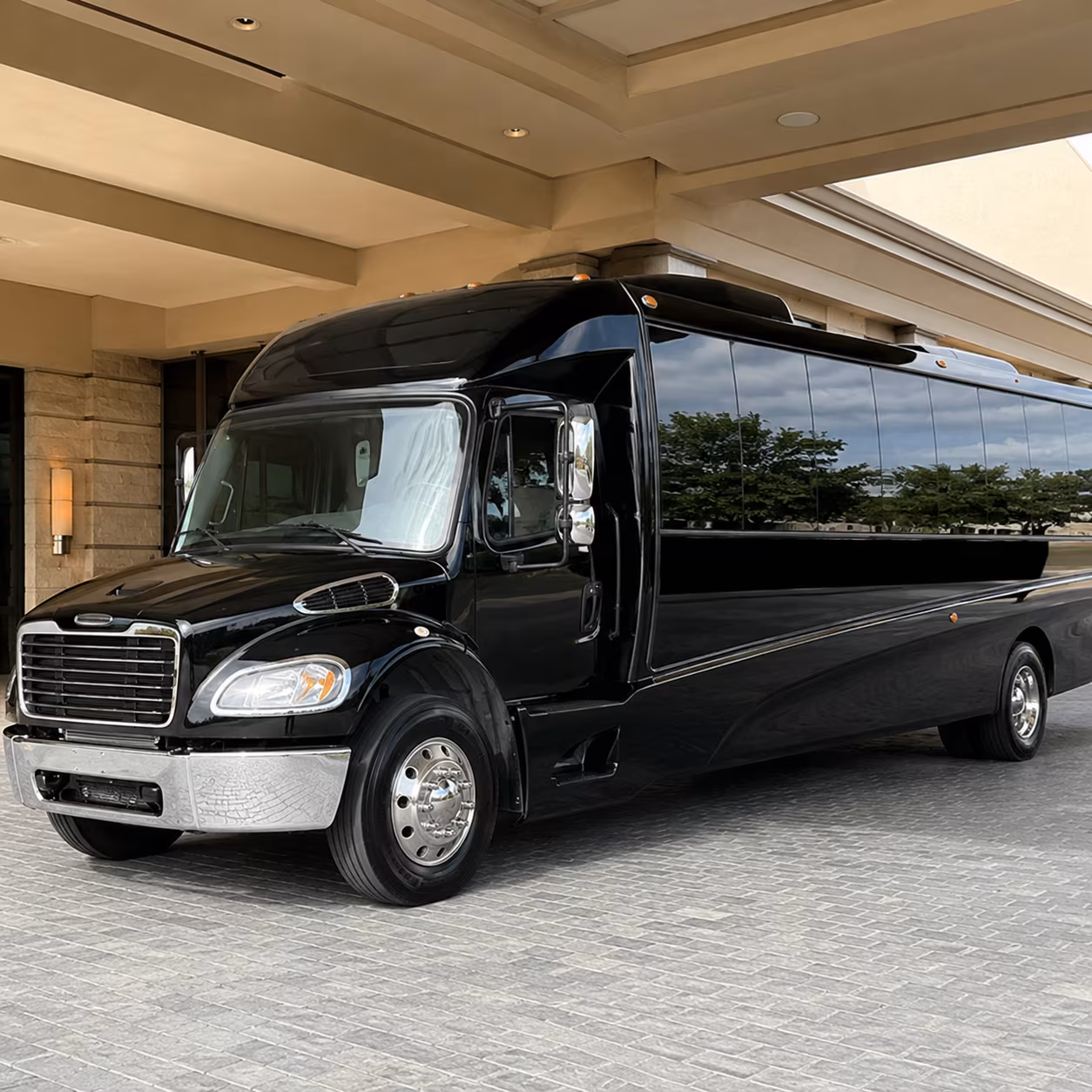 downey concert transportation onboard seating