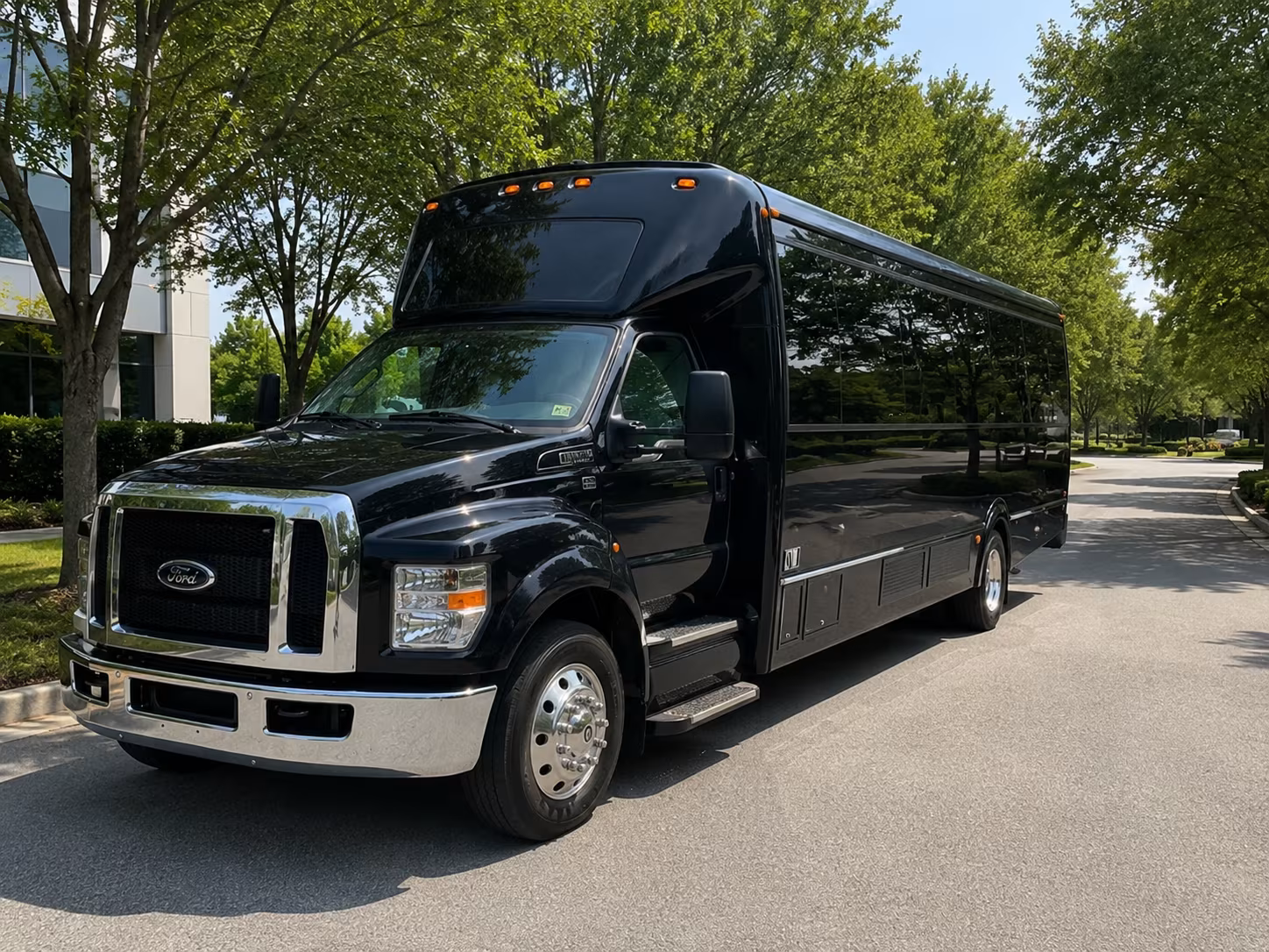 downey corporate party bus rental