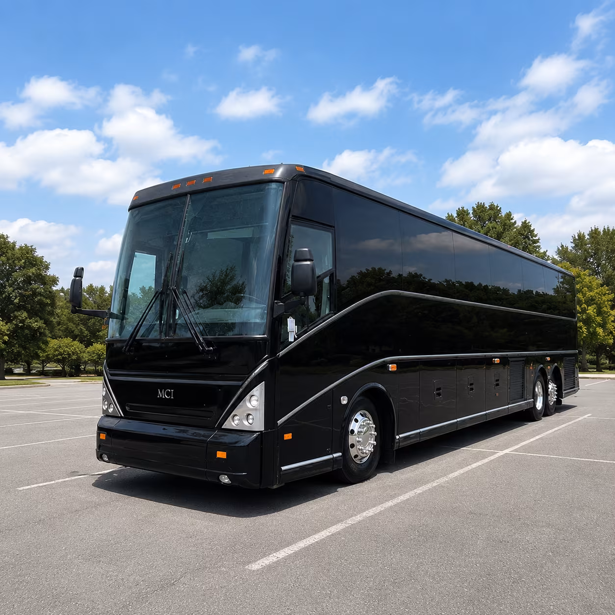 downey government military charter bus rental