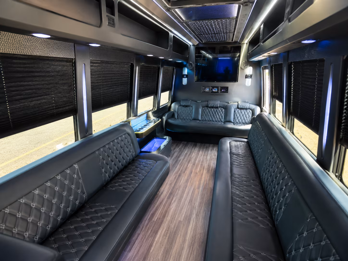 downey new years eve party bus rental