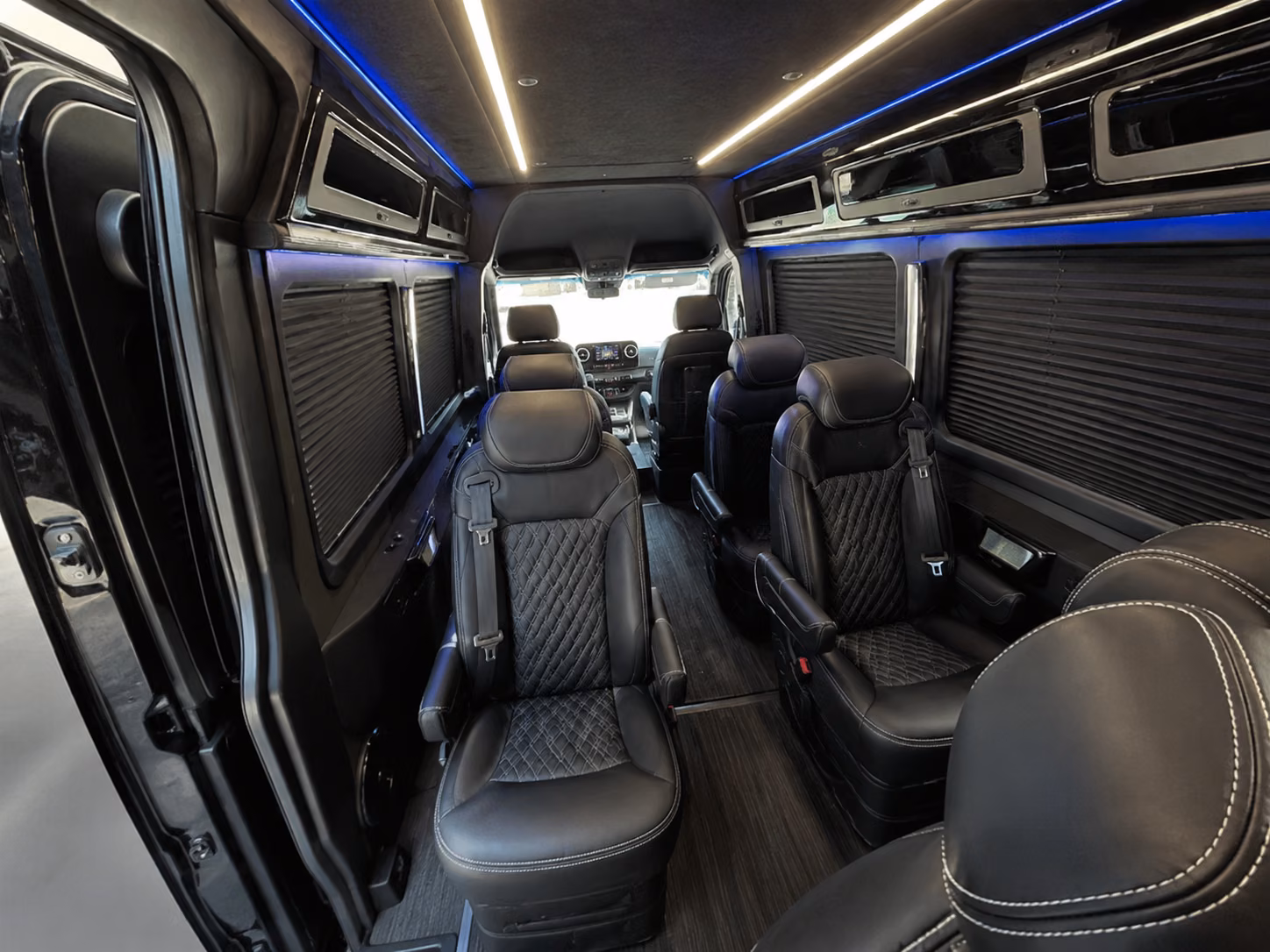 downey sprinter van with driver interior
