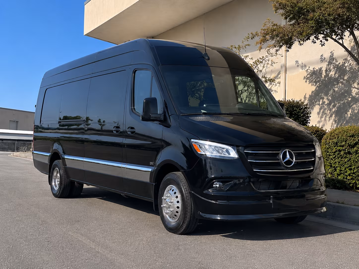 downey sprinter van with driver