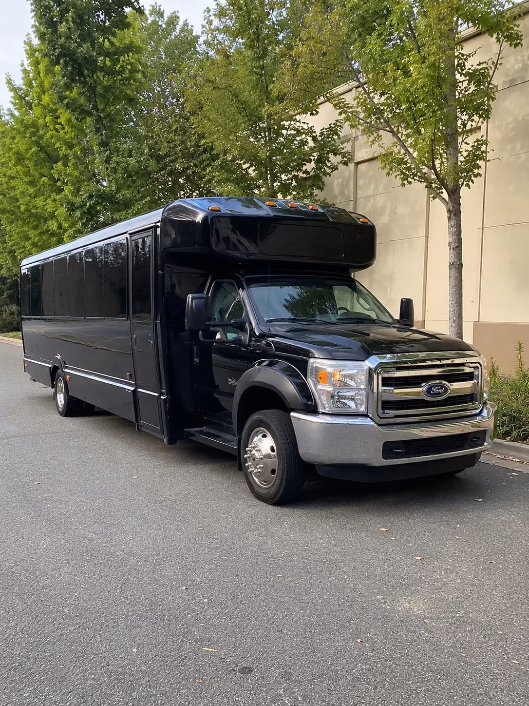 downey wedding party bus rental