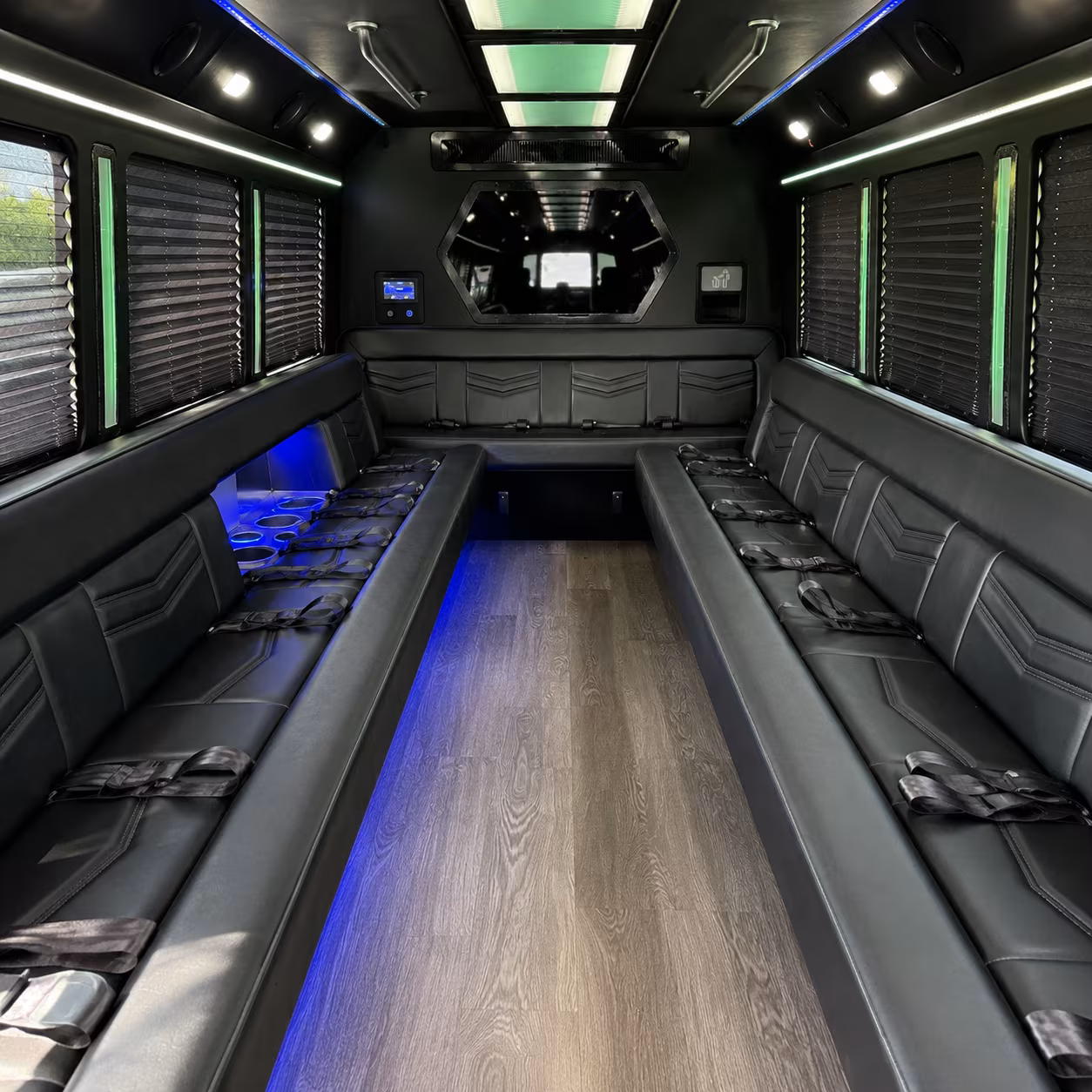 multi airport corporate shuttle service for downey businesses